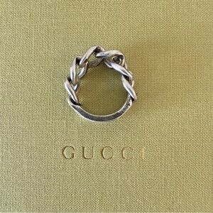 New Gucci silver Ag 925 ring size 11, US 5 3/4